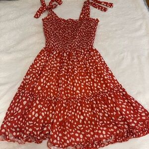 Anrabess Smocked Mini Dress | Size M